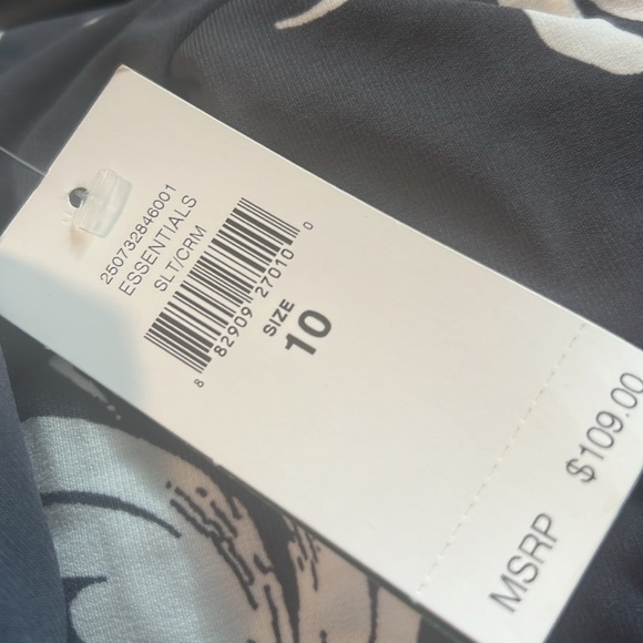 NWT RALPH LAUREN WRAP WAISTED MIDI DRESS SIZE 10. - Picture 4 of 6